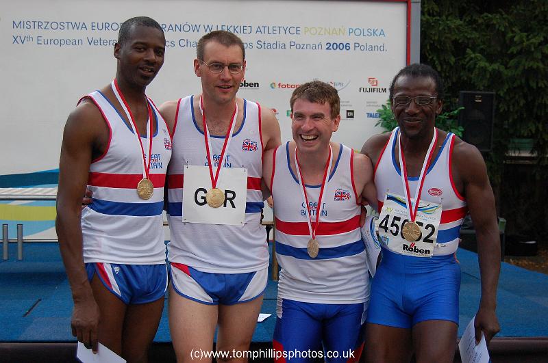 M45 4x100m relay medallists.jpg